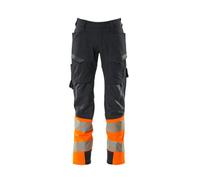 Mascot Accelerate Safe 19379 Big Thigh Pockets Work Pants Black 49 / 30