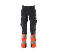 Mascot Workwear 19379 Accelerate Safe Trousers with thigh pockets Dark 30.5" 32"