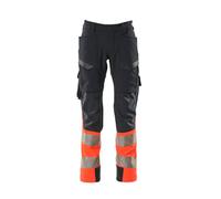 Mascot Accelerate Safe 19379 Big Thigh Pockets Work Pants Black 48 / 30