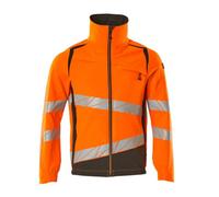 Mascot Accelerate Safe Ultimate Stretch Work Jacket (Hi-Vis Orange/dark Anthracite) (Medium)
