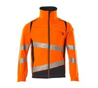 Mascot Accelerate Safe Ultimate Stretch Work Jacket (Hi-Vis Orange/dark Navy) (X Large)