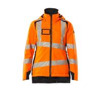 Mascot Accelerate Safe Winter Jacket For Ladies With Climascot (Hi-Vis Orange/dark Navy) (Xxxxx Large)