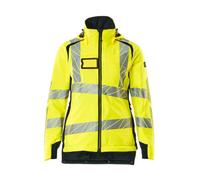 Mascot Accelerate Safe Winter Jacket For Ladies With Climascot (Hi-Vis Yellow/dark Navy) (Xxxx Large)