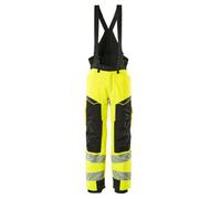 Mascot Accelerate Safe Winter Trousers With Kneepad Pockets (Hi-Vis Yellow/black) (Xxxx Large)