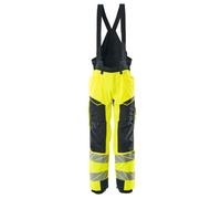 Mascot Accelerate Safe Winter Trousers With Kneepad Pockets (Hi-Vis Yellow/dark Navy) (Xxxx Large)
