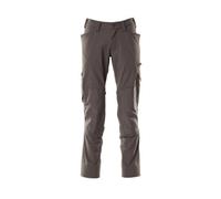 Mascot Accelerate Stretch Trousers With Kneepad Pockets - Dark Anthracite (40.5) (Leg Length - Short)