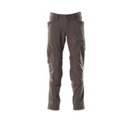 Mascot Accelerate Stretch Trousers With Kneepad Pockets - Dark Anthracite (46.5) (Leg Length - Regular)