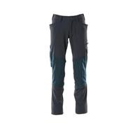 Mascot Accelerate Stretch Trousers With Kneepad Pockets - Dark Navy (32.5) (Leg Length - Short)