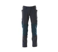 Mascot Accelerate Stretch Trousers With Kneepad Pockets - Dark Navy (34.5) (Leg Length - Regular)