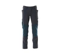 Mascot Accelerate Stretch Trousers With Kneepad Pockets - Dark Navy (36.5) (Leg Length - Short)