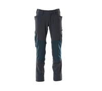 Mascot Accelerate Stretch Trousers With Kneepad Pockets - Dark Navy (40.5) (Leg Length - Long)
