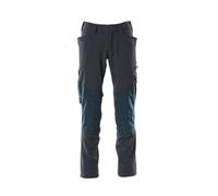 Mascot Accelerate Stretch Trousers With Kneepad Pockets - Dark Navy (46.5) (Leg Length - Regular)