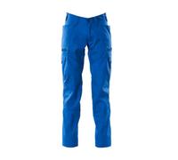 Mascot Accelerate Thigh Pocket Trousers With Stretch Zones - Azure Blue (30.5) (Leg Length - Regular)