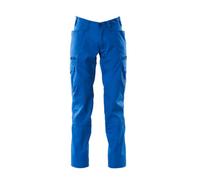 Mascot Accelerate Thigh Pocket Trousers With Stretch Zones - Azure Blue (35.5) (Leg Length - Long)