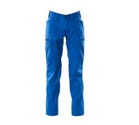 Mascot Accelerate Thigh Pocket Trousers With Stretch Zones - Azure Blue (48.5) (Leg Length - Regular)