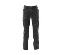 Mascot Accelerate Thigh Pocket Trousers With Stretch Zones - Black (35.5) (Leg Length - Regular)