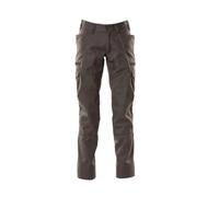 Mascot Accelerate Thigh Pocket Trousers With Stretch Zones - Dark Anthracite (28) (Leg Length - Regular)