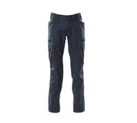Mascot Accelerate Thigh Pocket Trousers With Stretch Zones - Dark Navy (30.5) (Leg Length - Short)