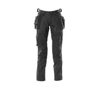 Mascot Accelerate Trousers With Holster Pockets (Black) (28) (Leg Length - Regular)