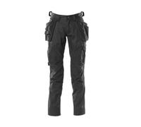 Mascot Trousers with Stretch Inserts - Black 82C49 (L32W33.5)