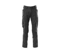 Mascot Accelerate Trousers With Kneepad Pockets - Black (30.5) (Leg Length - Long)