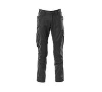 Mascot Accelerate Trousers With Kneepad Pockets - Black (35.5) (Leg Length - Long)