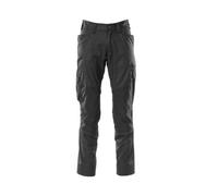 Mascot Accelerate Trousers With Kneepad Pockets - Black (36.5) (Leg Length - Short)