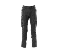 Mascot Accelerate Trousers With Kneepad Pockets - Black (40.5) (Leg Length - Long)