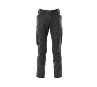 Mascot Accelerate Trousers With Kneepad Pockets - Black (46.5) (Leg Length - Long)