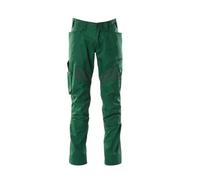 Mascot Accelerate Trousers With Kneepad Pockets - Green (35.5) (Leg Length - Long)