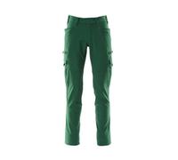 Mascot Workwear 18279 Accelerate Trousers with thigh pockets Green Wai 36.5" 35"