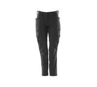 Mascot Accelerate WOMEN'S stretch lightweight black work trousers MEASURED & NEW