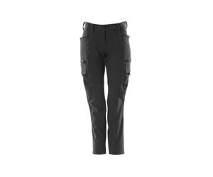 Mascot Accelerate WOMEN'S stretch lightweight black work trousers MEASURED & NEW