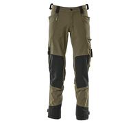 Mascot Adanced 17079 Water-Repellent Stretch Kneepad Work Trouser Moss Green