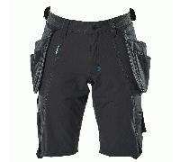 Mascot Workwear 17149 Advanced Shorts with holster pockets Black Waist 36.5"