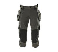 Mascot Advanced A3/4 Length Trousers With Holster Pockets (Dark Anthracite) (48.5) (Leg Length - Regular)