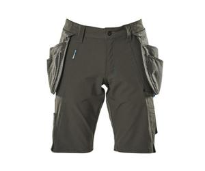 Mascot Advanced Craftsmen's Shorts With Detachable Holster Pockets - Dark Anthracite (33.5) (Leg Length - Regular)