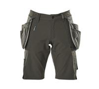 Mascot Advanced Craftsmen's Shorts With Detachable Holster Pockets - Dark Anthracite (42.5) (Leg Length - Regular)