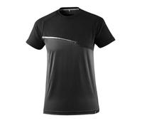 Mascot Advanced Moisture Wicking T-Shirt With Chest Pocket (Black) (Xx Large)