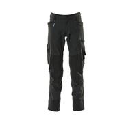 Mascot Workwear 17179 Advanced Trousers with kneepad pockets Black Wai 36.5" 32"