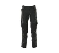 Mascot Knee Pad Pockets Advanced 17179 Big Pants Black 66 / 32 Men