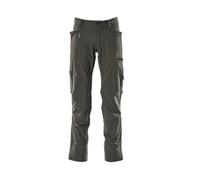 Mascot Advanced Stretch Trousers With Kneepad Pockets - Dark Anthracite (38.5) (Leg Length - Long)