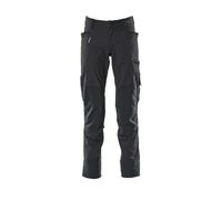 Mascot Advanced Stretch Trousers With Kneepad Pockets - Dark Navy Blue (27) (Leg Length - Short)
