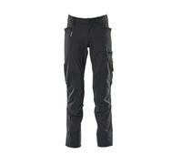 Mascot Advanced Stretch Trousers With Kneepad Pockets - Dark Navy Blue (33.5) (Leg Length - Short)