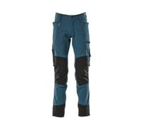 Mascot Workwear 17179 Advanced Trousers with kneepad pockets Dark Petr 36.5" 32"