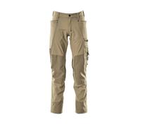 Mascot Knee Pad Pockets Advanced 17179 Big Pants Beige 42 / 30 Men