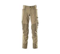 Mascot Workwear 17179 Advanced Trousers with kneepad pockets Light Kha 28" 30"