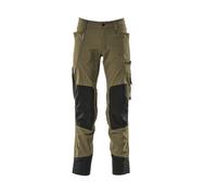 Mascot Knee Pad Pockets Advanced 17179 Big Pants Green 49 / 32 Men
