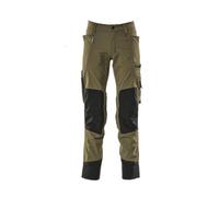 Mascot Knee Pad Pockets Advanced 17179 Big Pants Green 52 / 35 Men