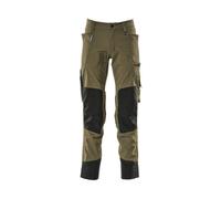 Mascot Knee Pad Pockets Advanced 17179 Big Pants Green 54 / 32 Men